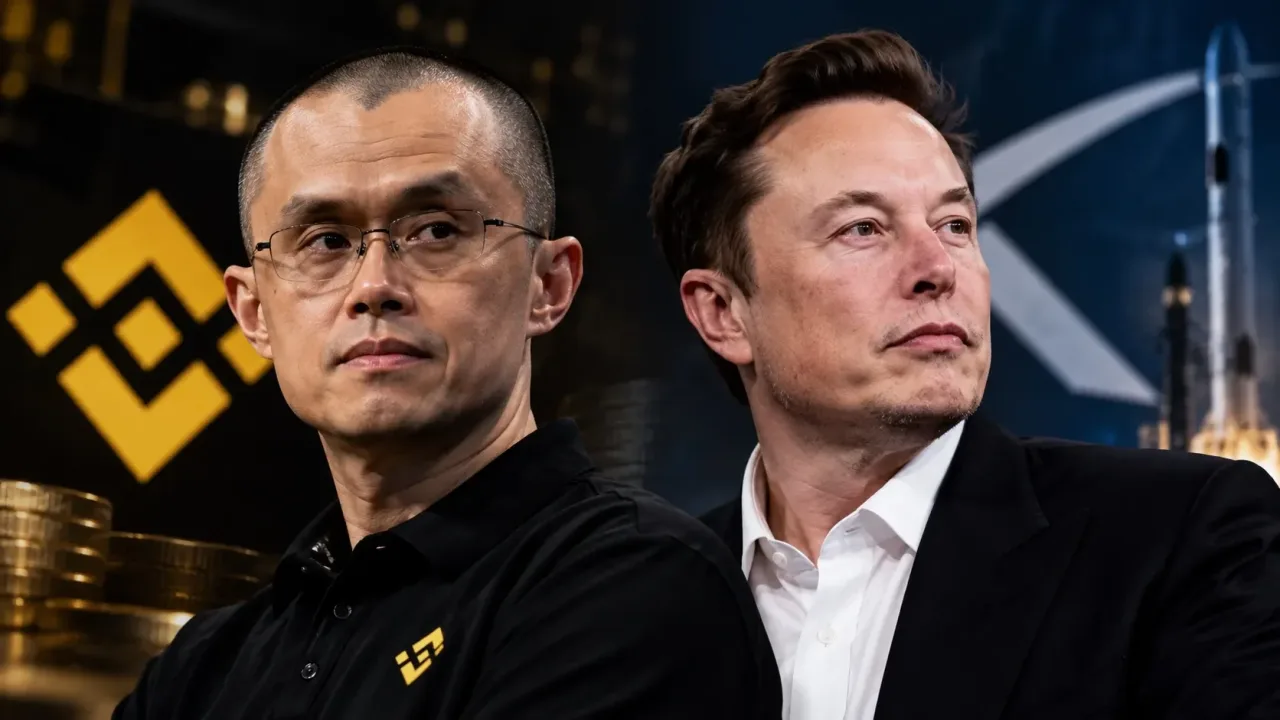 Fundador da Binance critica Elon Musk por comentário sobre ataque hacker