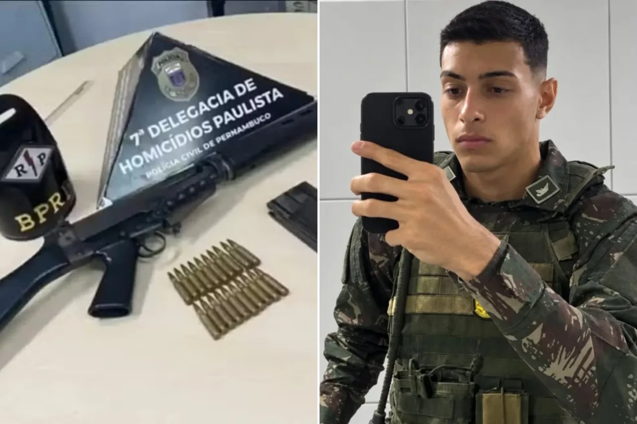 Polícia acha fuzil com número raspado que sumiu após fuga de soldado em PE