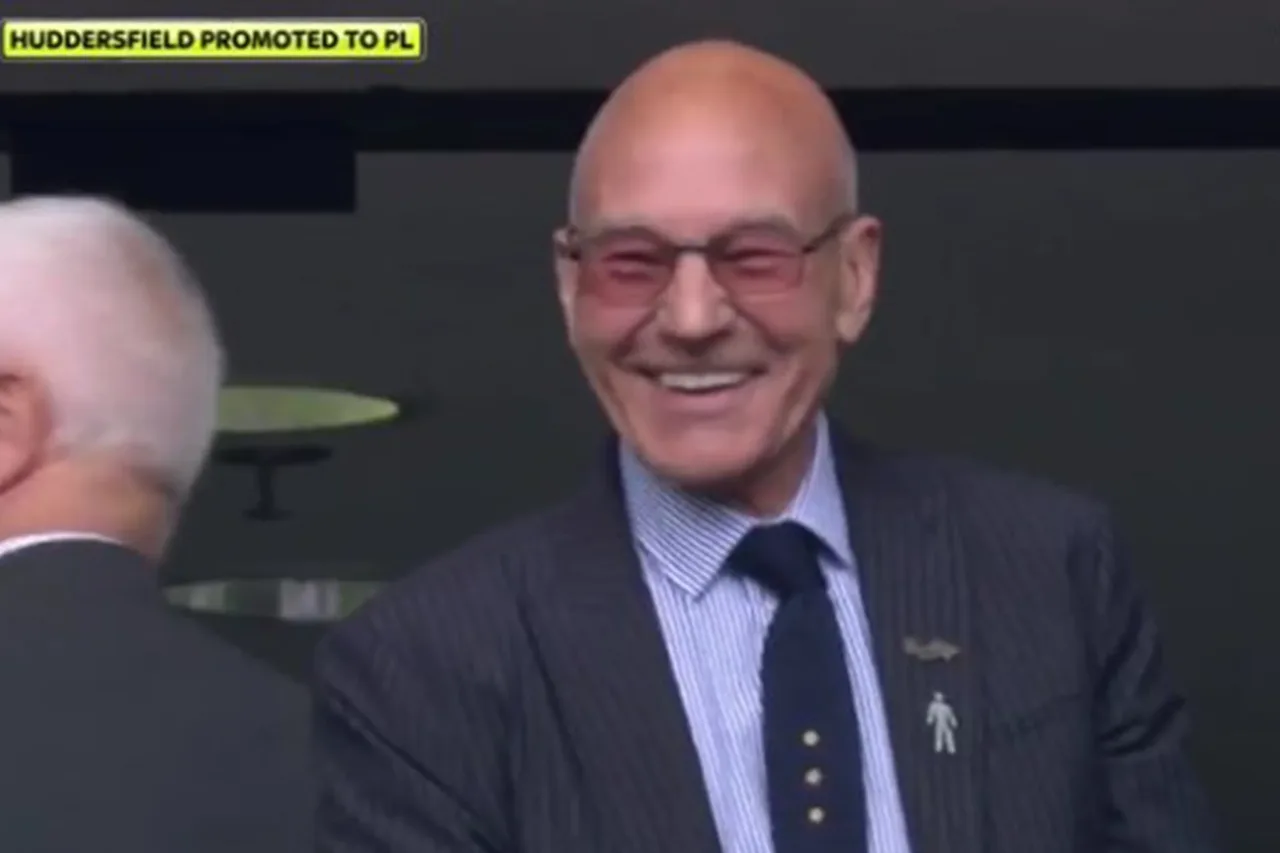 Patrick Stewart era apaixonado por futebol e, principalmente, pelo Huddersfield