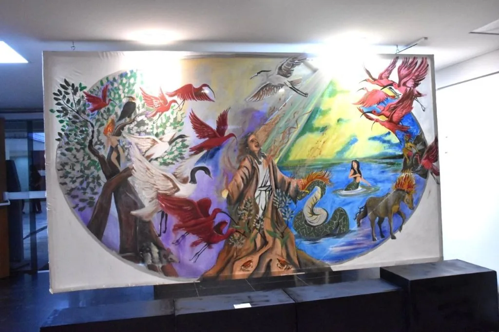 Exposição “Fluxus” reúne obras sobre a história e a cultura maranhense