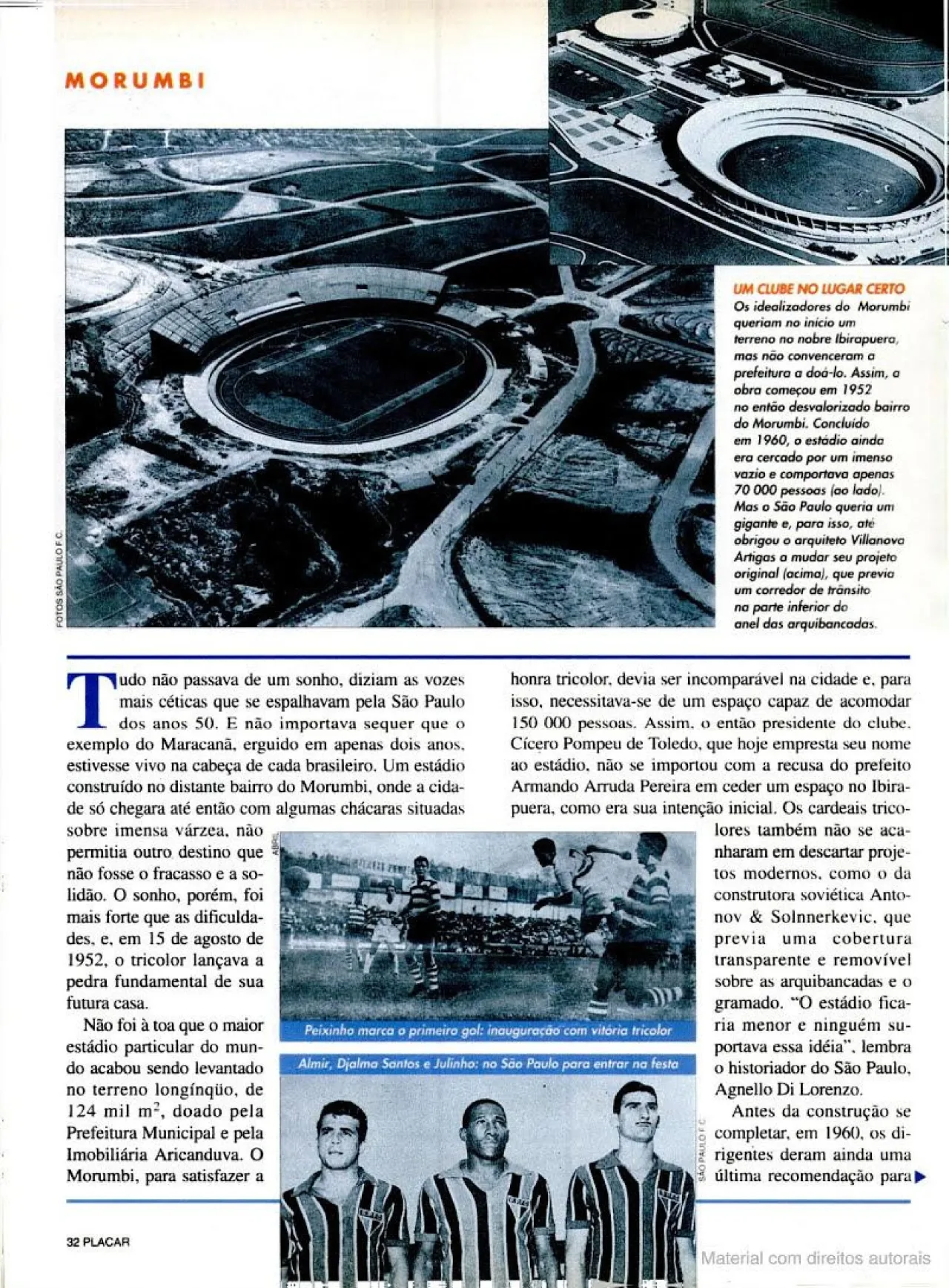 Morumbi faz 66 anos: a história do estádio do São Paulo