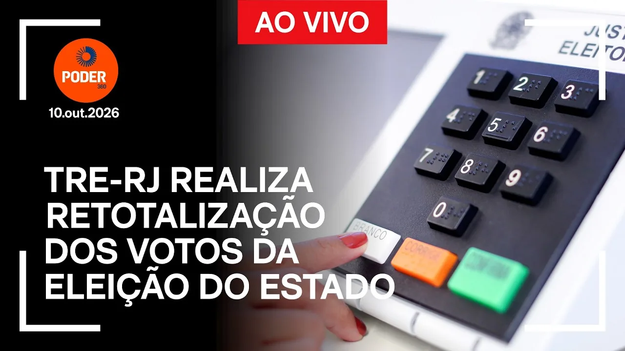 Ao vivo: TRE-RJ realiza retotalização dos votos das eleições no Estado
