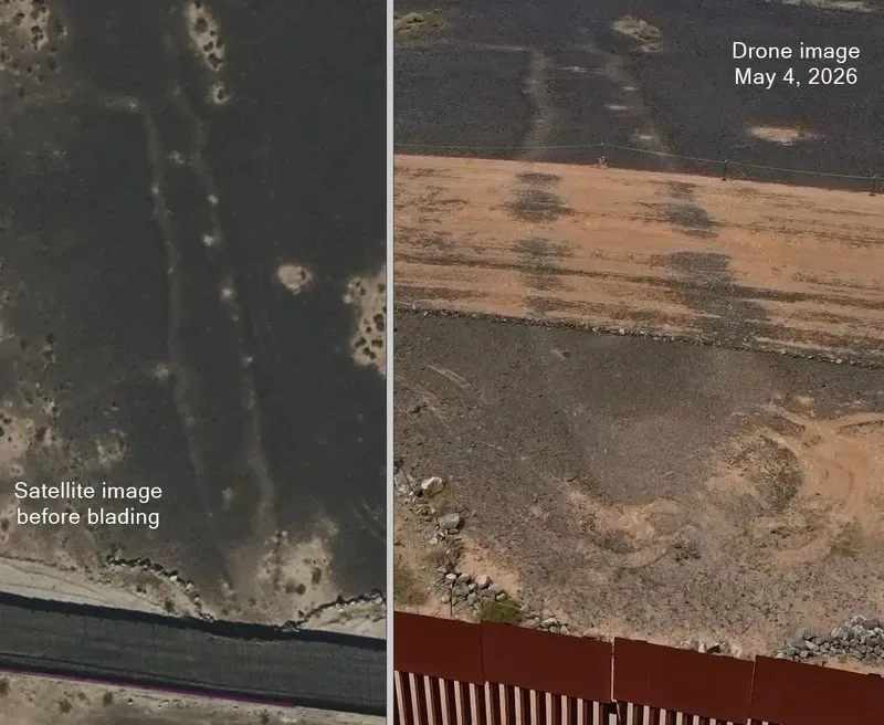 Obras de muro de Trump danificaram geoglifo mais antigo do que pirâmides egípcias