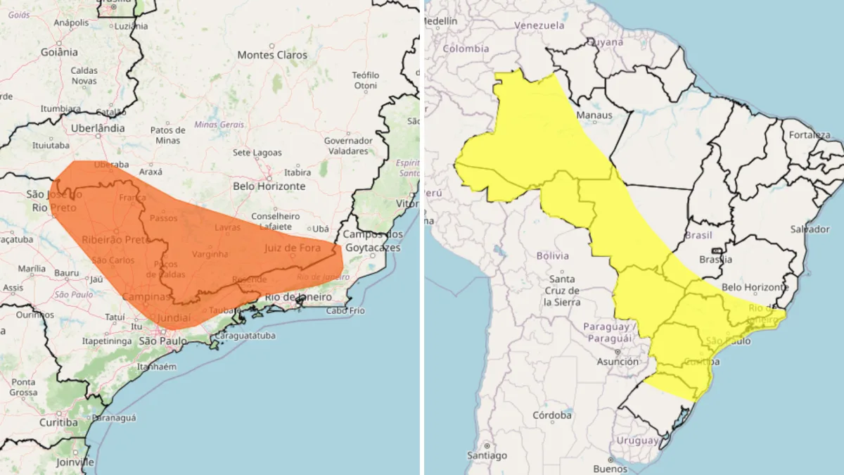 Previsão do tempo: Aparecida (SP) terá céu nublado e chance de chuva