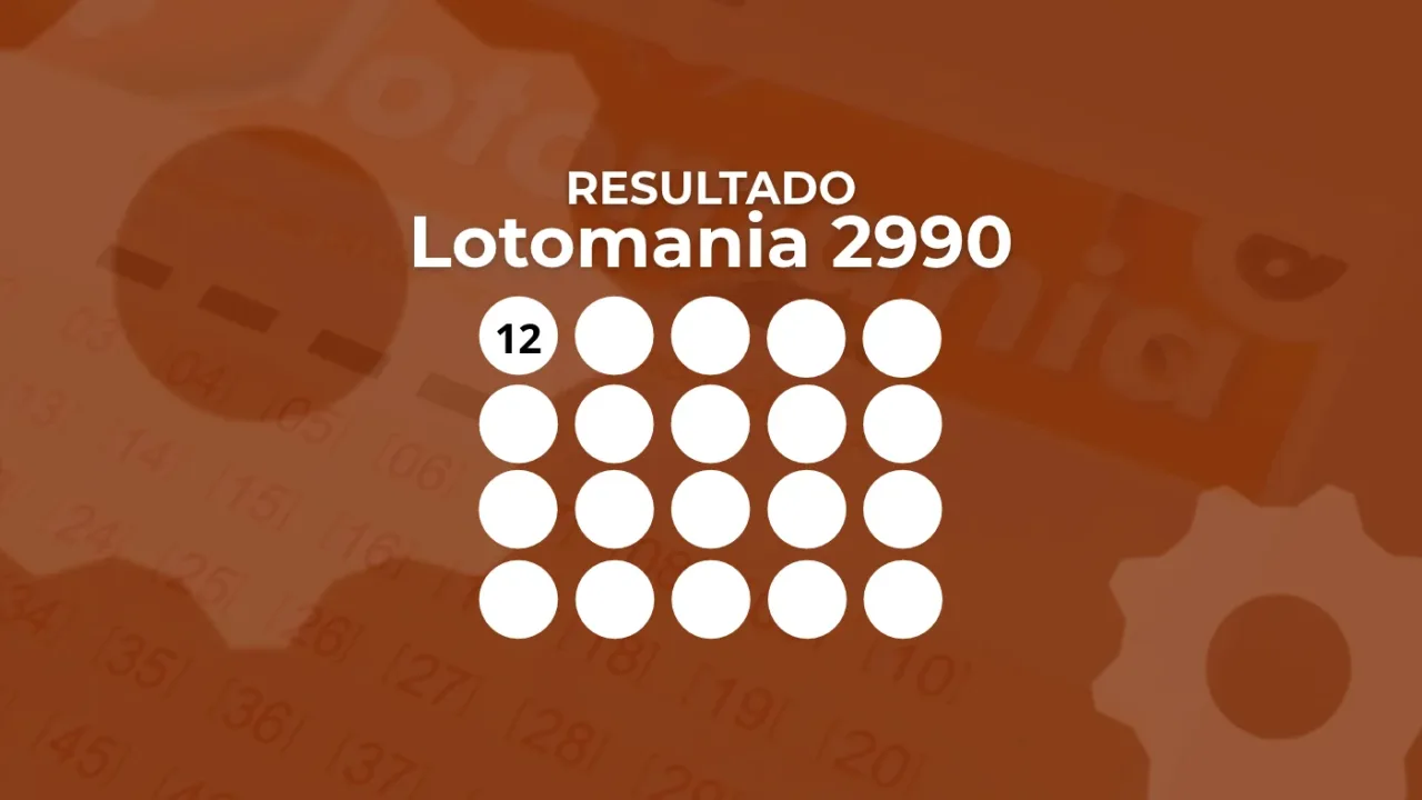 Resultado da Lotomania 2990 de hoje: veja os números sorteados