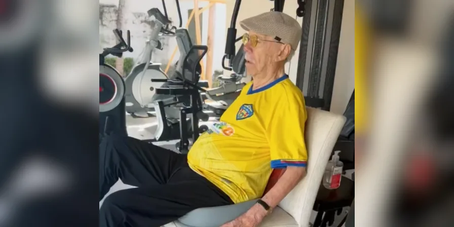 Sarney retoma exercícios físicos e compartilha vídeo nas redes sociais