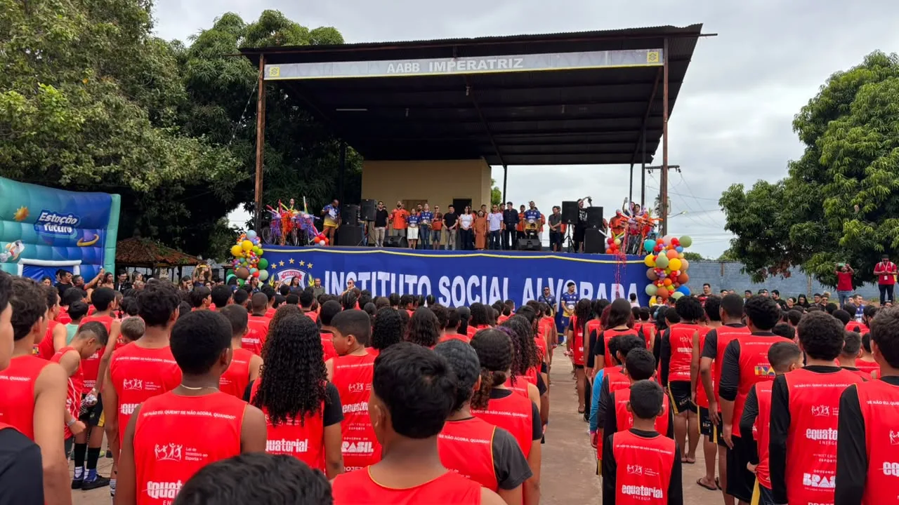 Projeto Alvorada reúne mais de mil crianças em evento pelo Dia das Crianças em Imperatriz