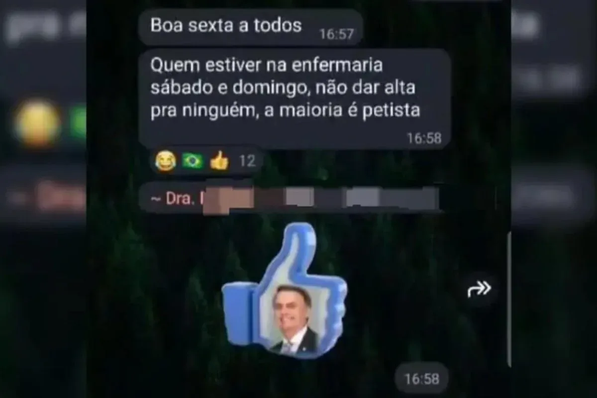 Médica que mandou trancar petistas durante eleições é demitida de hospital