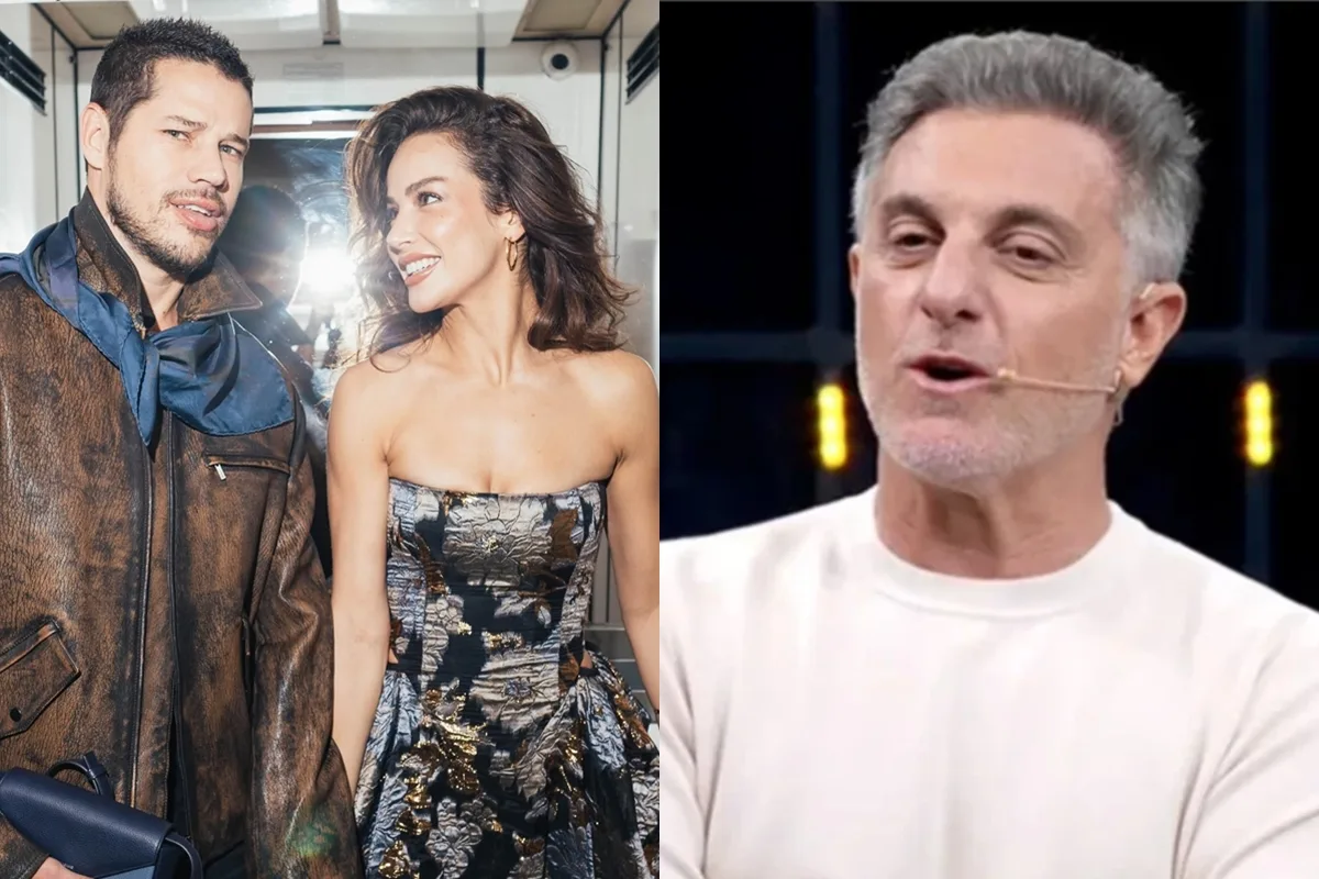 Luciano Huck choca José Loreto e Fernanda Marques com pergunta indiscreta