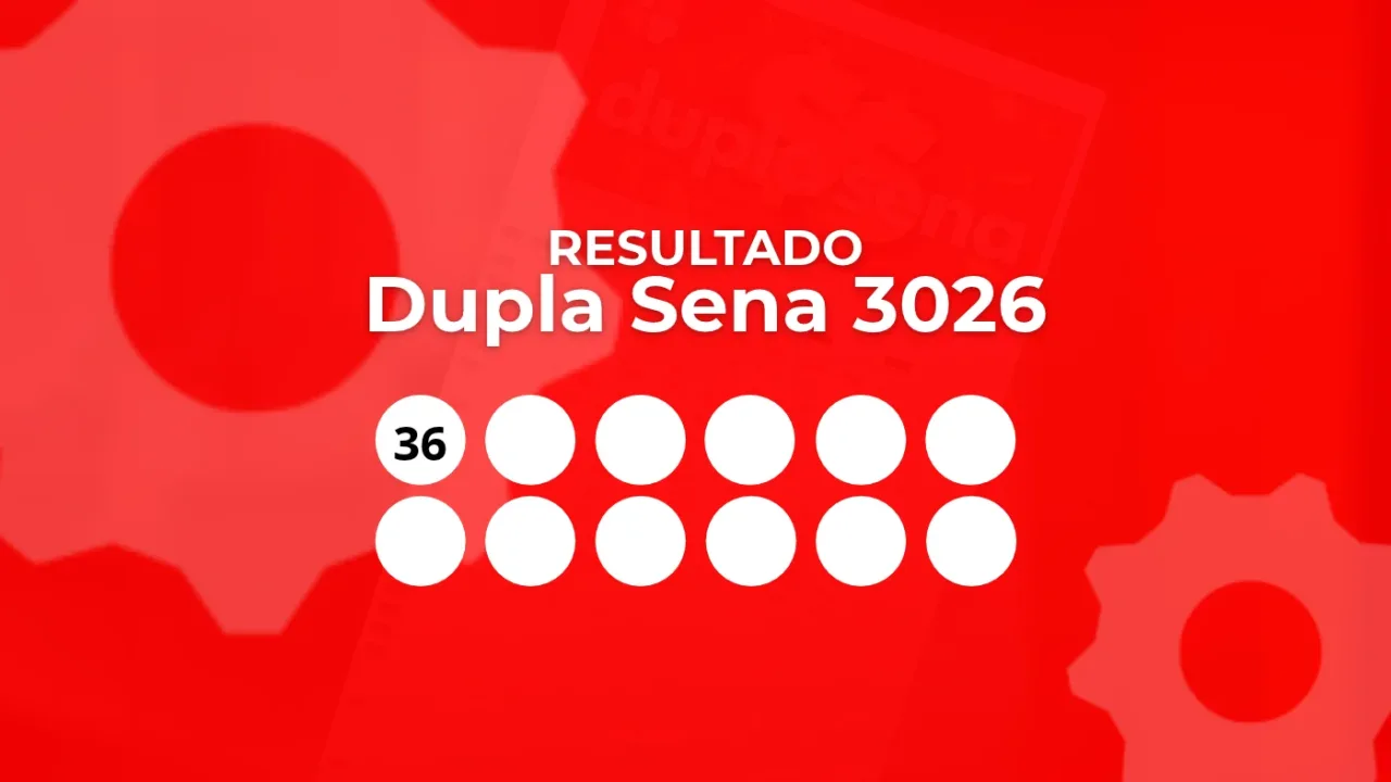 Resultado da Dupla Sena 3026: confira os números desta noite