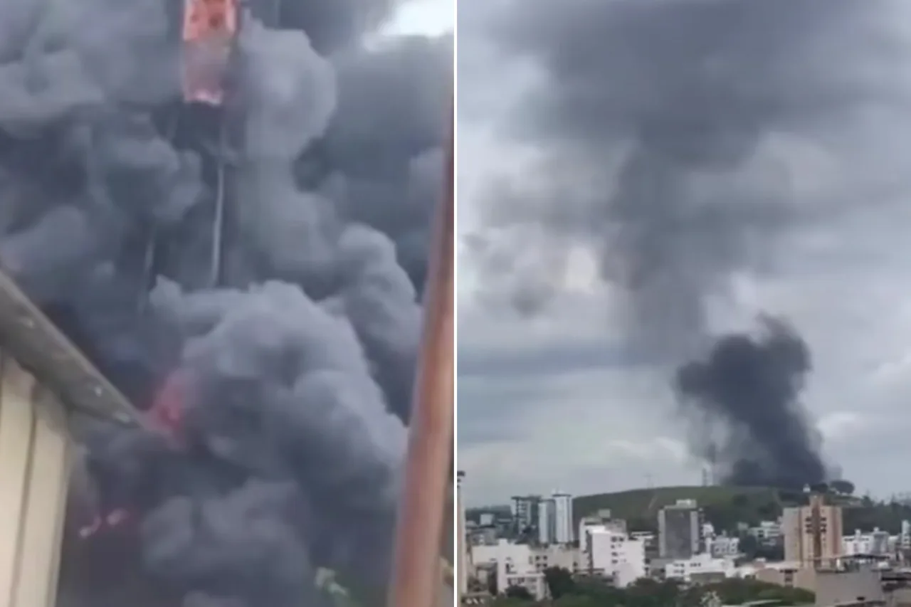 Incêndio atinge área da Usiminas em Ipatinga e funcionários são evacuados