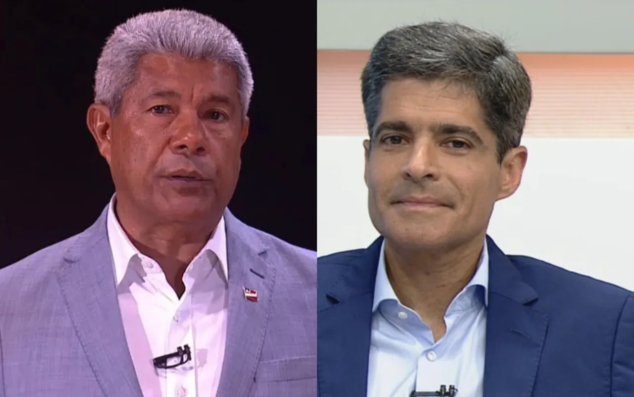 Quaest na BA, votos válidos: Jerônimo Rodrigues, 52%; ACM Neto, 48%