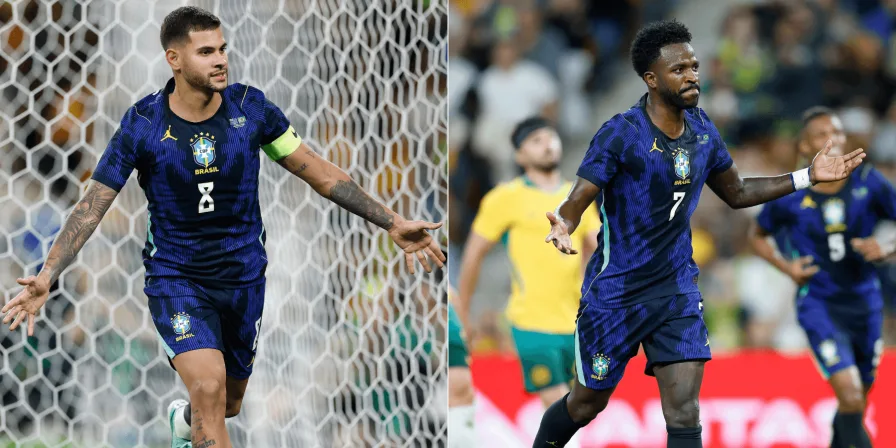 Bruno Guimarães e Vinicius Junior destacam evolução do Brasil