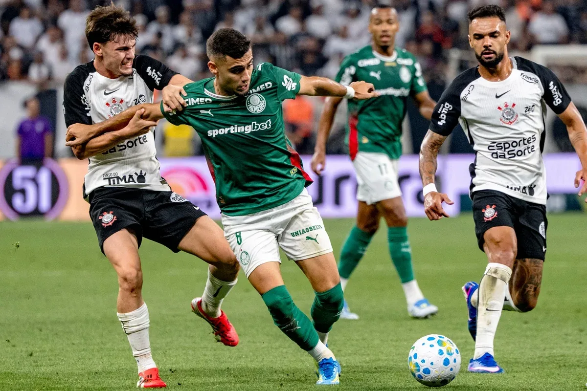 Palmeiras x Corinthians: saiba onde assistir e escalações do clássico