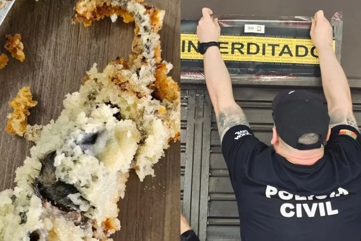 Dona de loja é presa após cliente encontrar rato morto dentro de bolo no RS