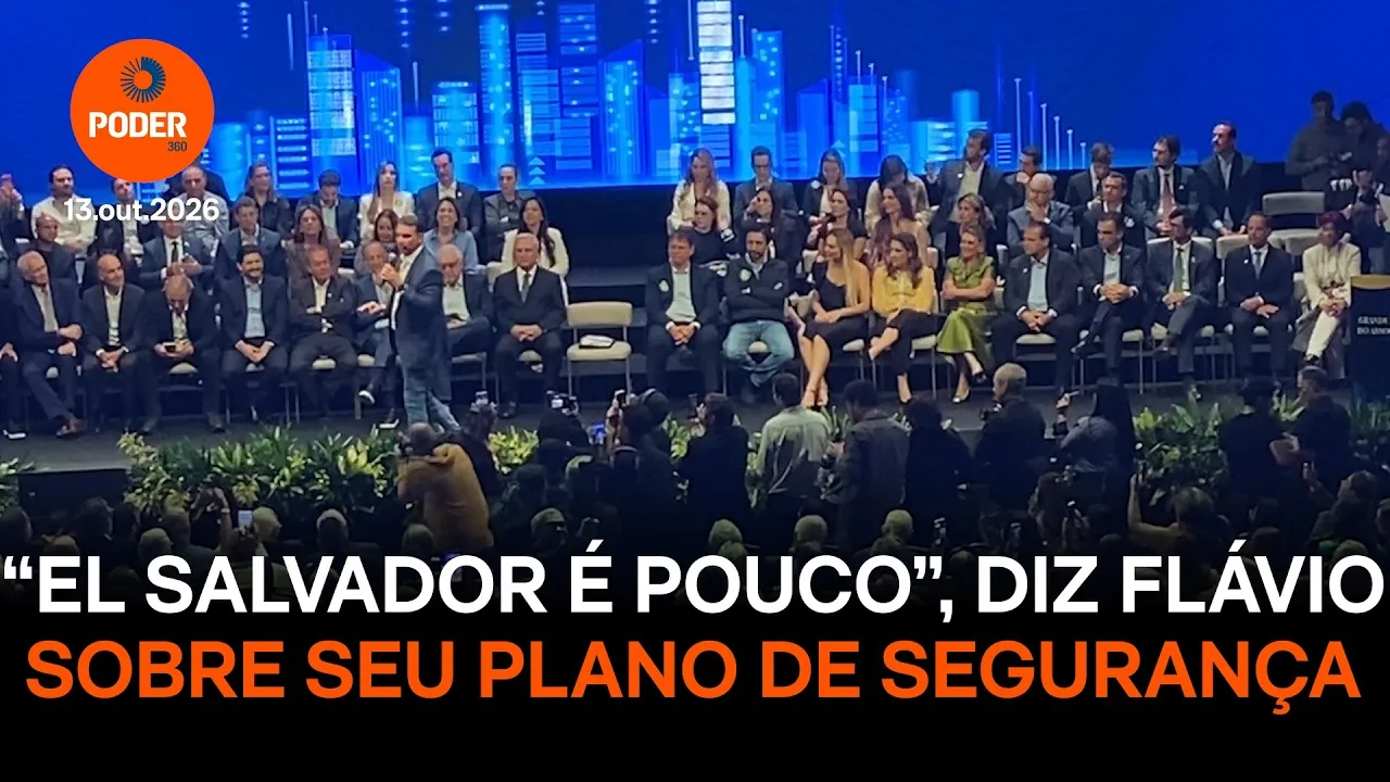 “El Salvador é pouco”, diz Flávio sobre plano de segurança