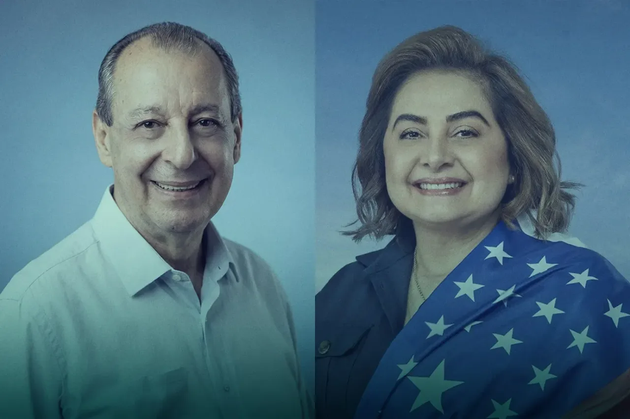 Agregador Inteligov/EXAME: Omar Aziz tem 55,88% e Maria do Carmo, 44,12%, no 2º turno no Amazonas