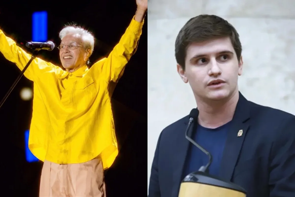 Caetano Veloso processa Lucas Pavanato após ser chamado de "vagabundo"