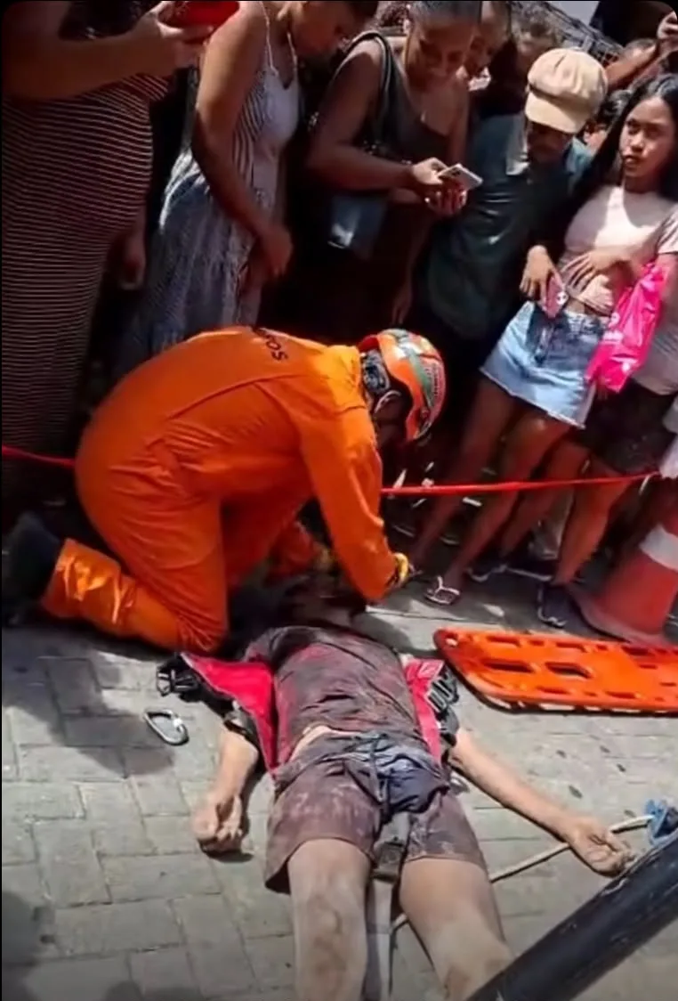 Homem morre ao tentar furtar fios de cobre na Rua Grande, em São Luís