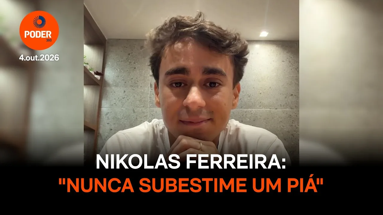 Nunca subestime “um piá”, diz Nikolas após receber 3 milhões de votos