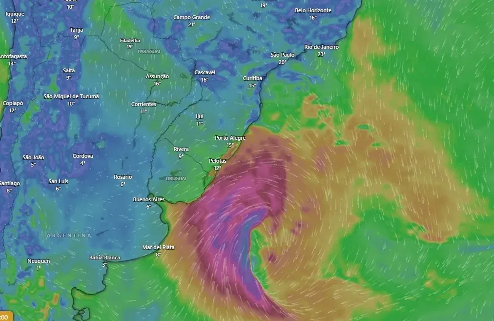 Ciclone Extratropical: Por que o Sul do Brasil terá sequência de temporais e quais serão os riscos?