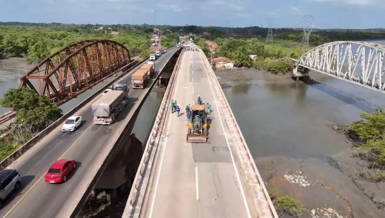Defesa Civil emite alerta sobre implosão da ponte do Estreito dos Mosquitos nesta sexta-feira